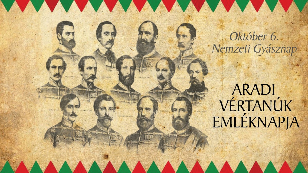 | AZ ARADI VÉRTANÚK EMLÉKNAPJA